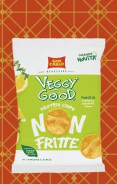 VEGGY GOOD PROTEIN CHIPS LIMONE E TIMO