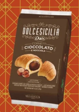 DAIS CORNETTI CIOCCOLATO E NOCCIOLA