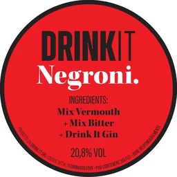 NEGRONI (VERMOUTH MIX, BITTER MIX, GIN BLEND)