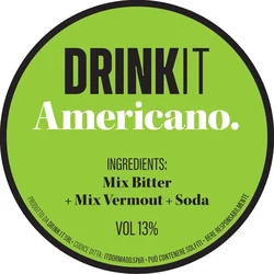 AMERICANO (BITTER MIX, VERMOUTH MIX, SODA)