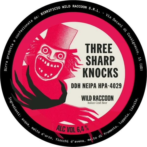 THREE SHARP KNOCKS